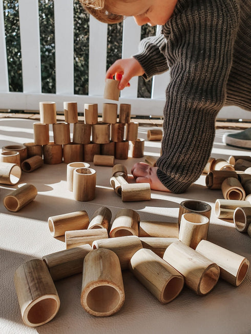QTOYS - Bamboo Balancing (Set of 100 pieces)